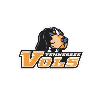 TN Vols Dog Glossy Vinyl Decal