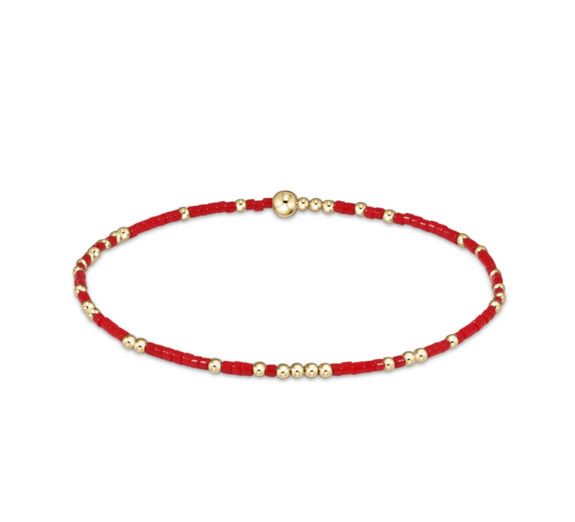 Hope Unwritten Bracelet | Bright Red