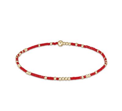Hope Unwritten Bracelet | Bright Red