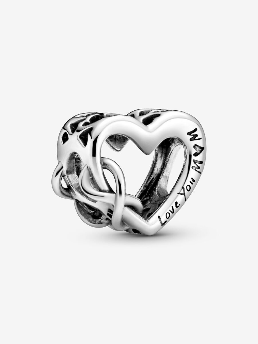 PANDORA™ Love You Mom Infinity Heart Charm