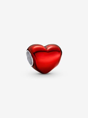 PANDORA™ Metallic Red Heart Charm