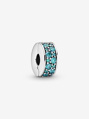 PANDORA™ Mosaic Shining Elegance Teal Clip