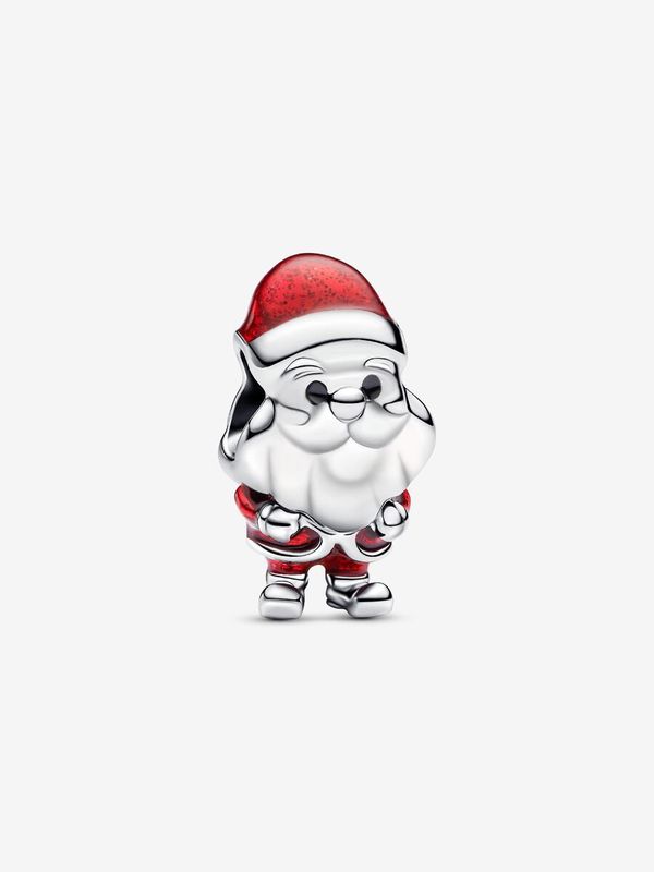 PANDORA™ Moveable Playful Santa Claus Charm