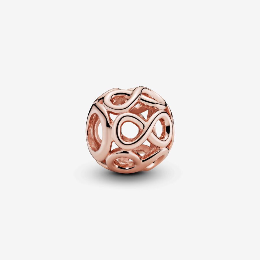 PANDORA™ Infinite Shine 14K Rose Gold Plated Charm