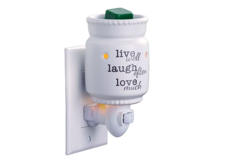 Pluggable Fragrance Warmer Live Love Laugh