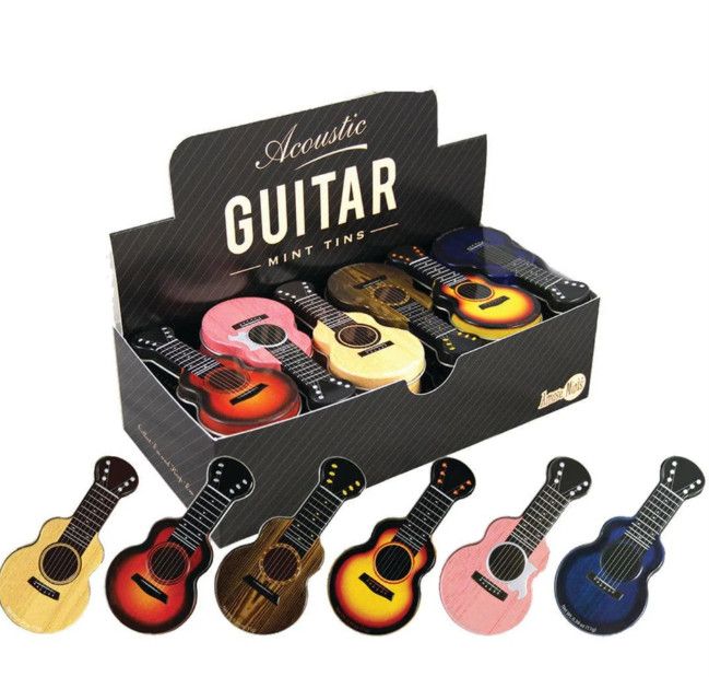 Acoustic Guitar Mint Tin