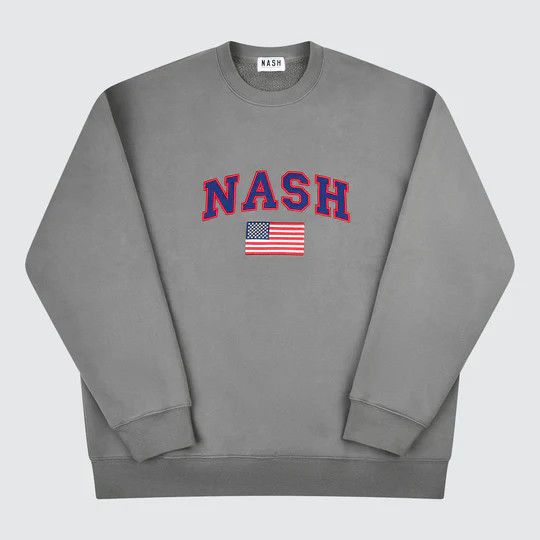 The NASH™ Liberty Crewneck | Gray, Size: S