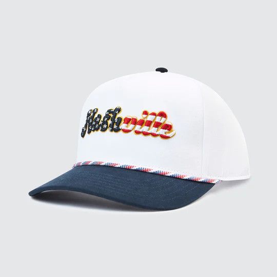 The NASH™ Nashville Americana Chain Stitch Hat