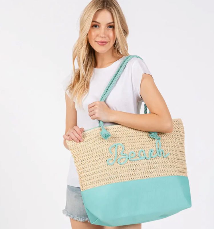 Beach Rope Handle Tote