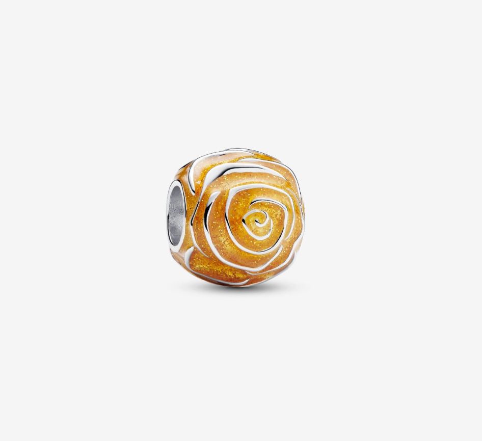 PANDORA™ Yellow Rose in Bloom Charm