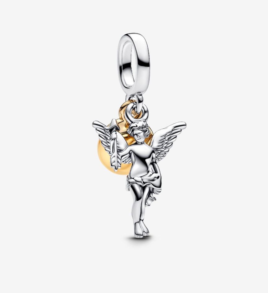 PANDORA™ Two Tone Cupid Dangle Charm