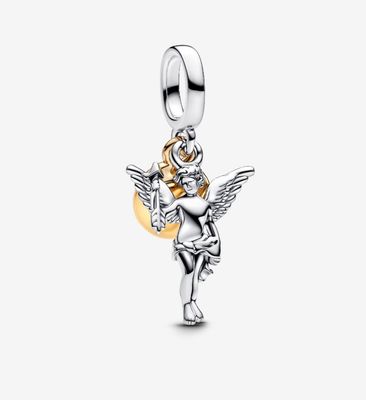 PANDORA™ Two Tone Cupid Dangle Charm
