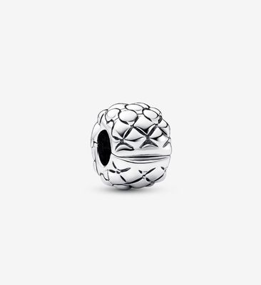PANDORA™ Studded Pattern Sterling Clip