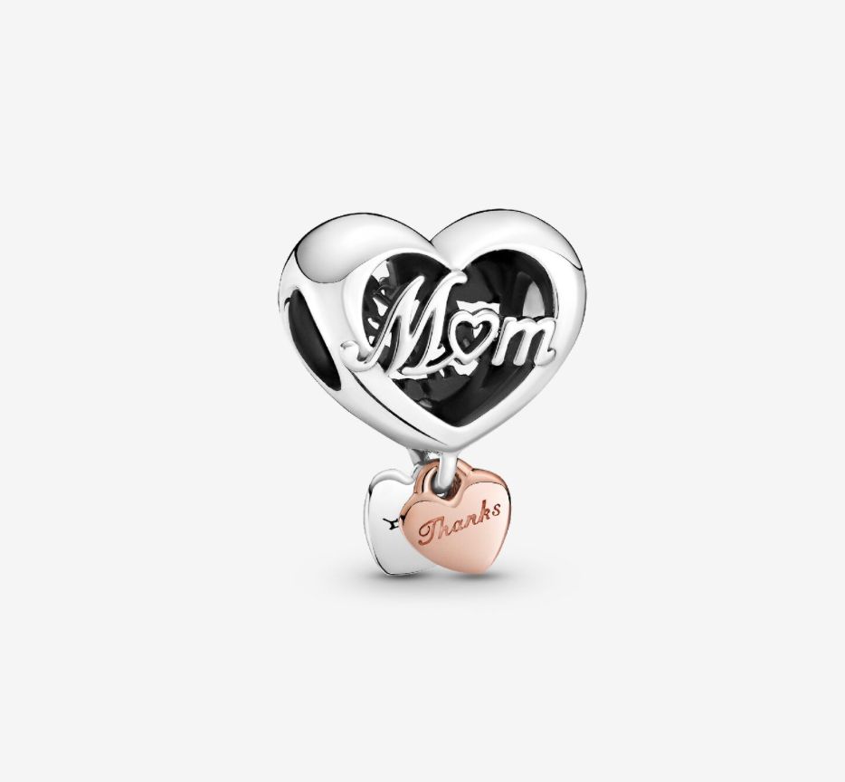PANDORA™ Thank You Mom Heart Charm