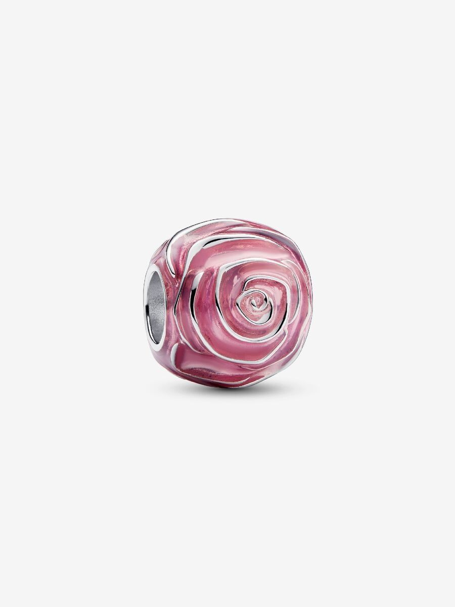 PANDORA™ Pink Rose in Bloom Charm
