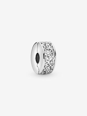PANDORA™ Shining Elegance Clear Pavé Clip Charm