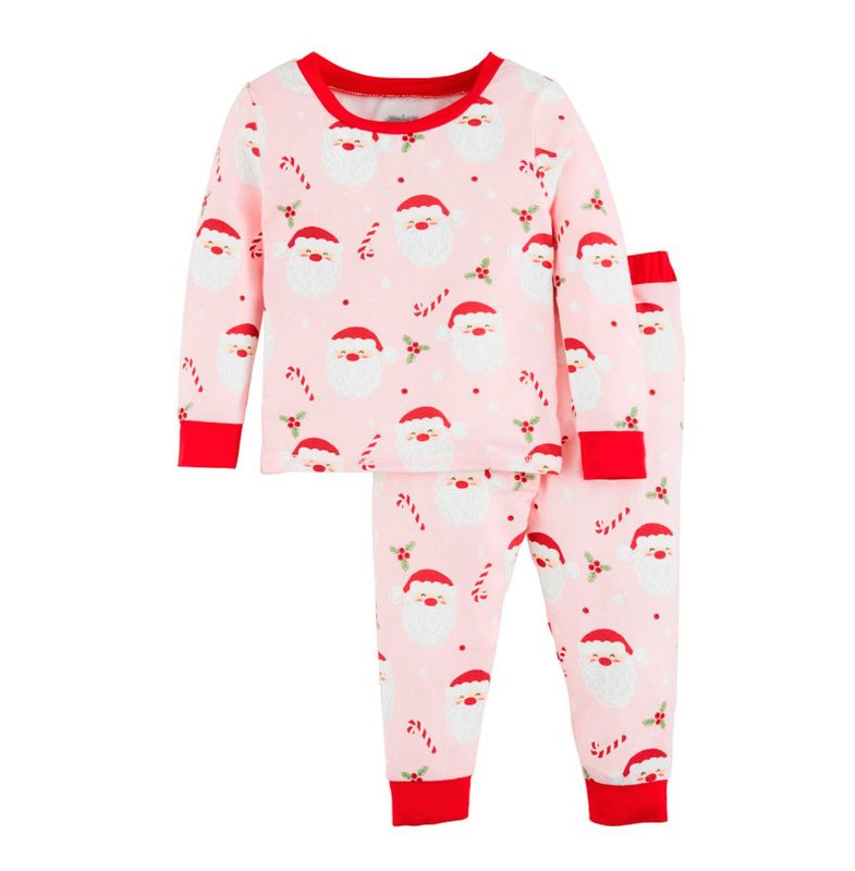 Pink Santa Glow Pajamas