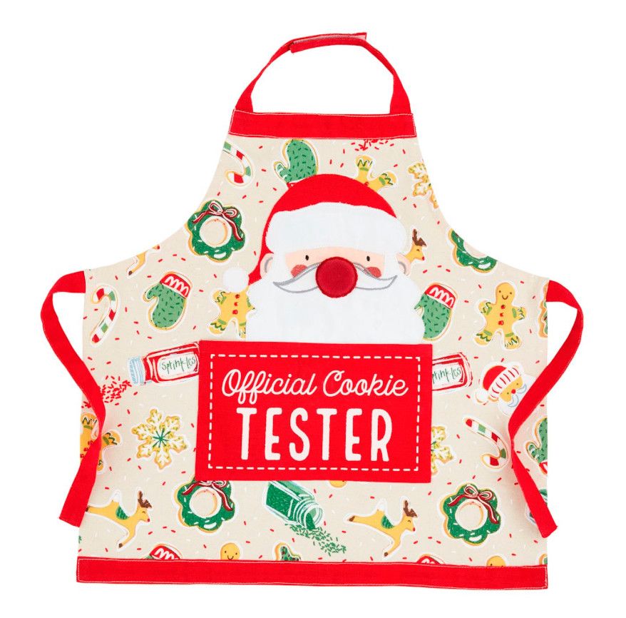 Light Up Santa Apron