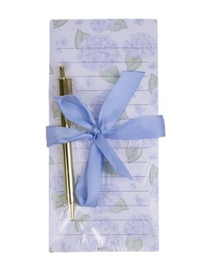 Hydrangea Notepad Gift Set