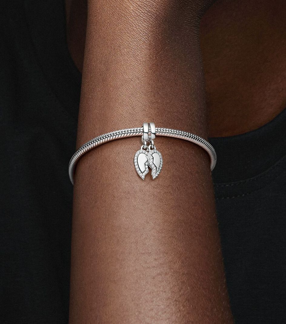 PANDORA™ Splittable Friends Heart Dangle Charm