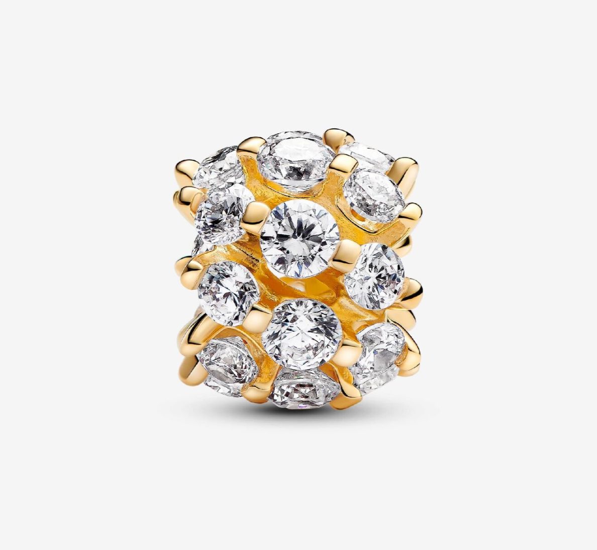 PANDORA™ Sparkling Round Charm