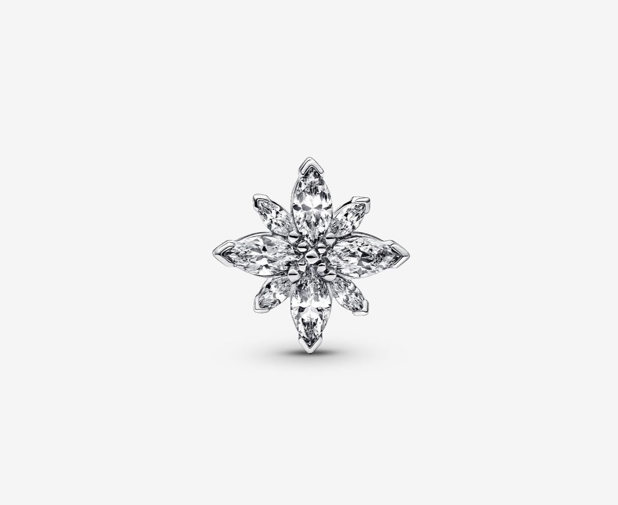 PANDORA™ Sparkling North Star Silver Charm
