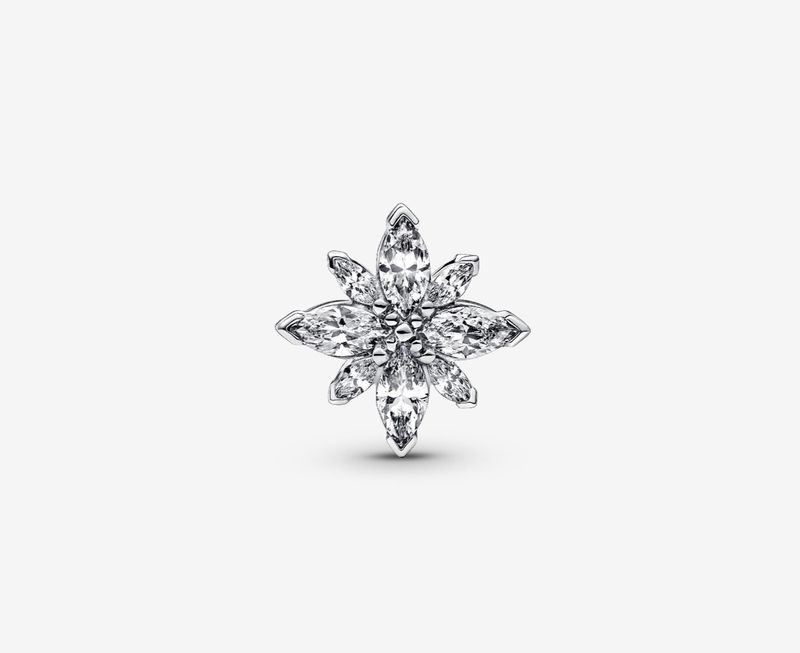 PANDORA™ Sparkling North Star Silver Charm