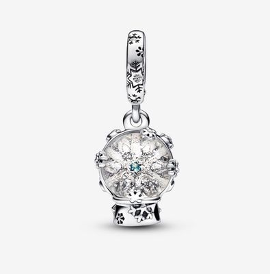 PANDORA™ Snowflake Snowglobe Dangle Charm
