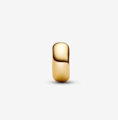 PANDORA™ 14K Gold Plated Round Clip Charm