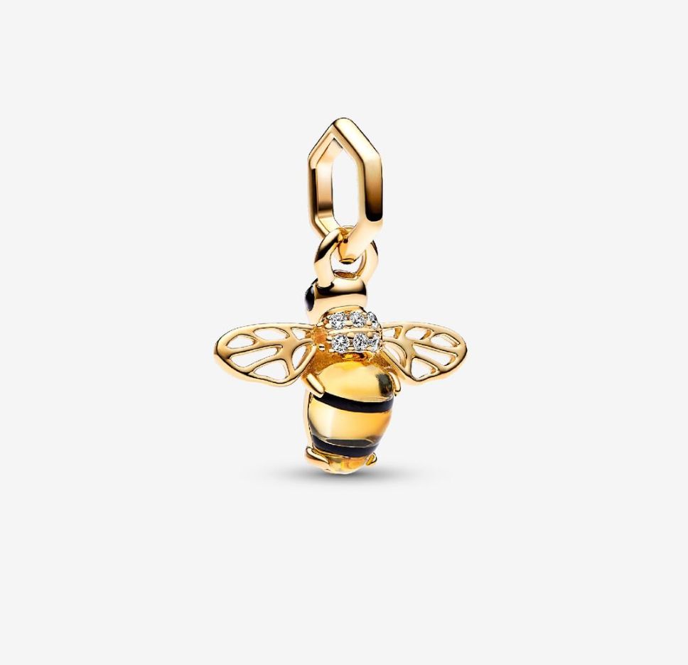 PANDORA™ Sparkling Bee Dangle Charm