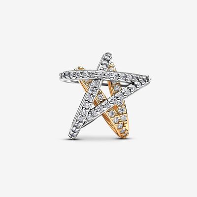 PANDORA™ Sparkling Crossover Star Charm