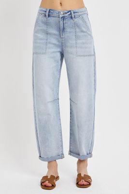 The Bendi Barrel Jeans