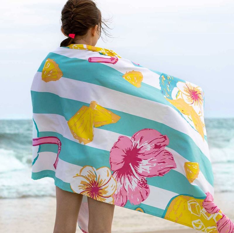 Coconut Colada Beach Towel