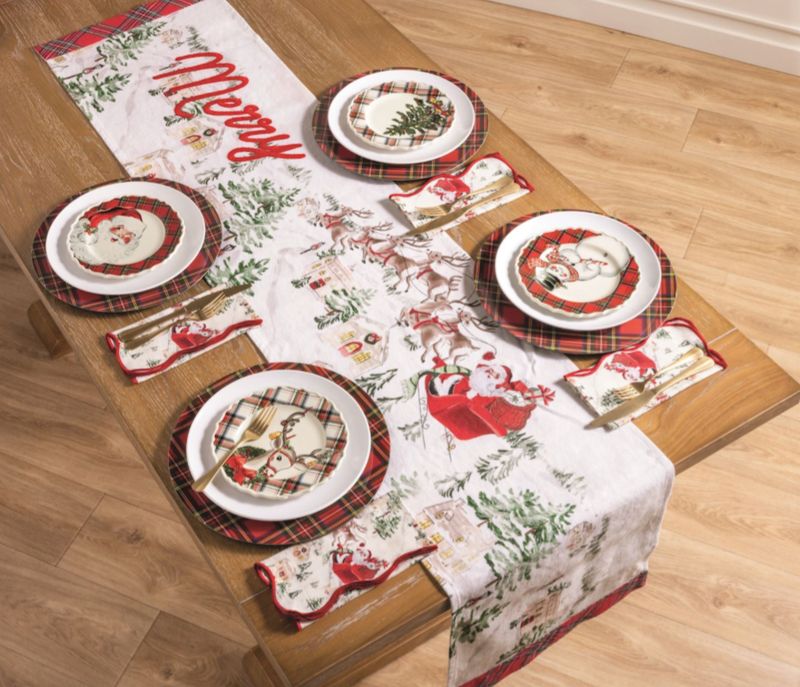 Christmas Salad Plate