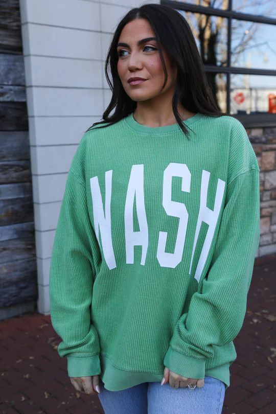 The NASH™ Camden Corded Crew | Kelly, Size: S