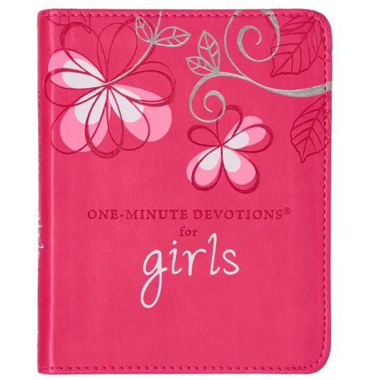 One-Minute Devotions for Girls Faux Leather