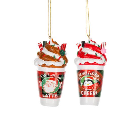 Christmas Latte Ornaments