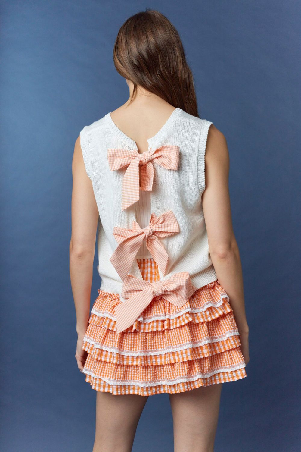 The Bow Back Top, Size: S