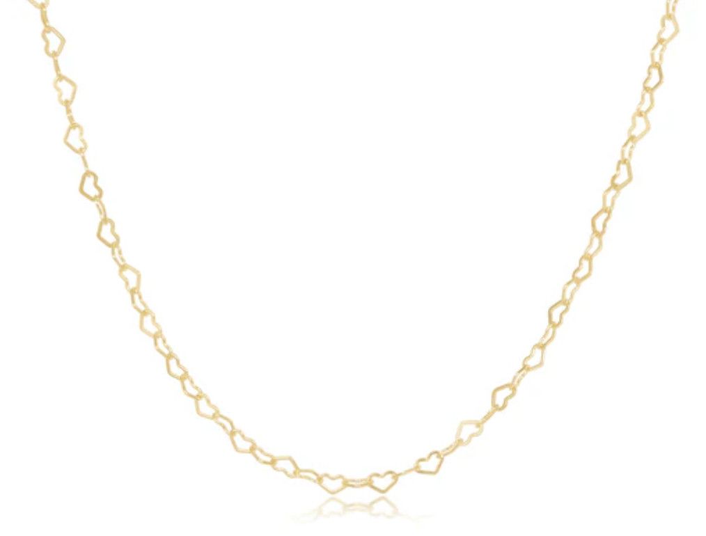 15&quot; Love Gold Chain Choker