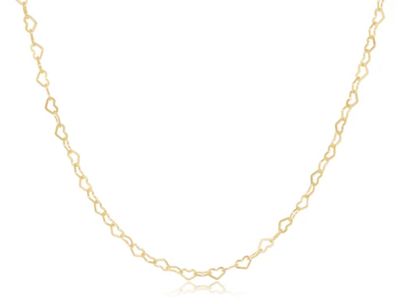 15&quot; Love Gold Chain Choker