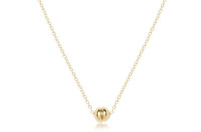 16&quot; Admire Small Gold Necklace Gold