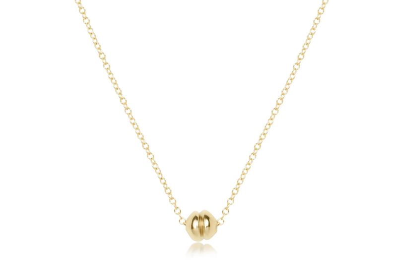 16&quot; Admire Small Gold Necklace Gold