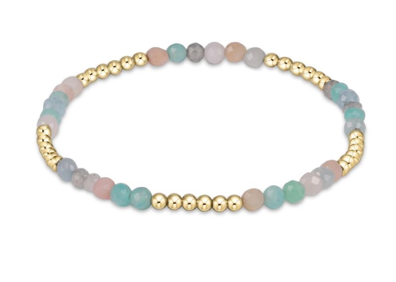 Blissful Pattern 2.5mm Bead Bracelet Hot Mess SS25