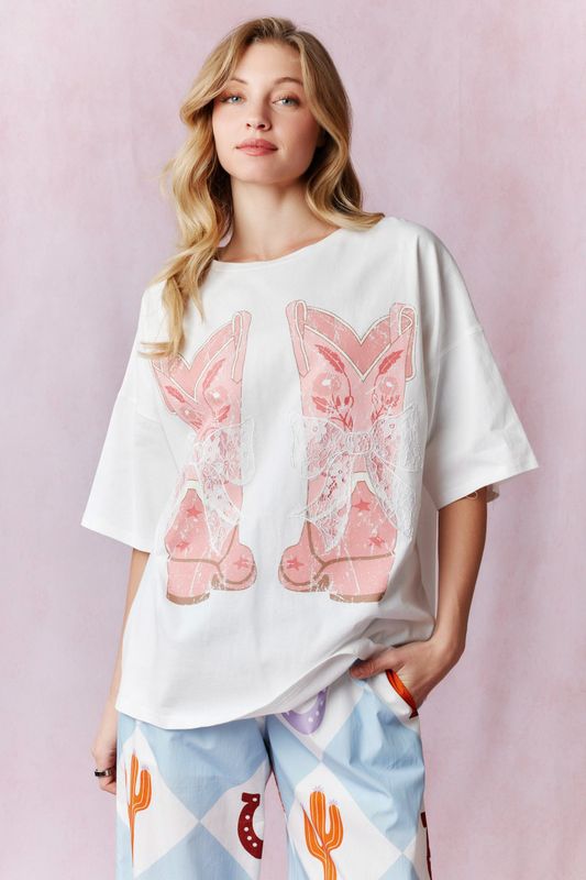 The Lace Romy Tee