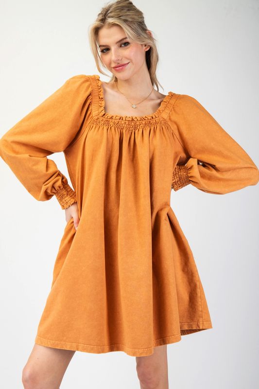 The Hazel Ruched Dress