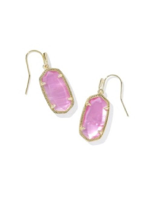 The Dani Earring Gold Azalea Illusion