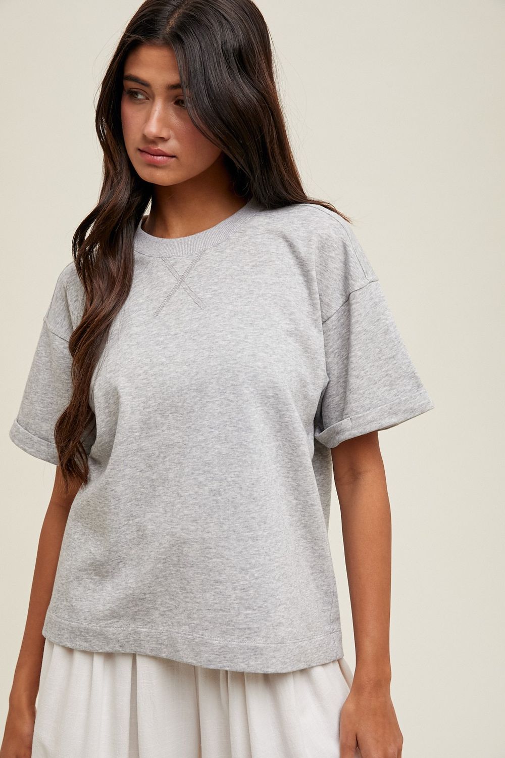 The French Cuff Tee, Size: S
