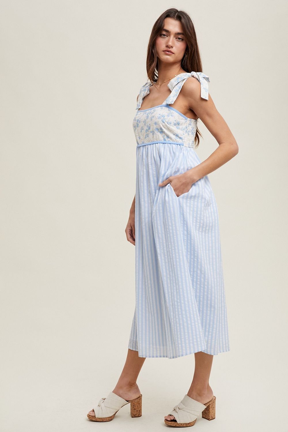 The August Dress, Size: S, Color: Blue