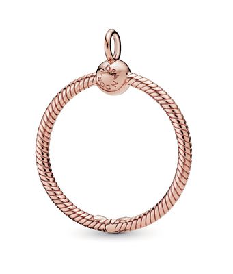 PANDORA™ Moments Medium Charm Holder Pendant Rose Gold