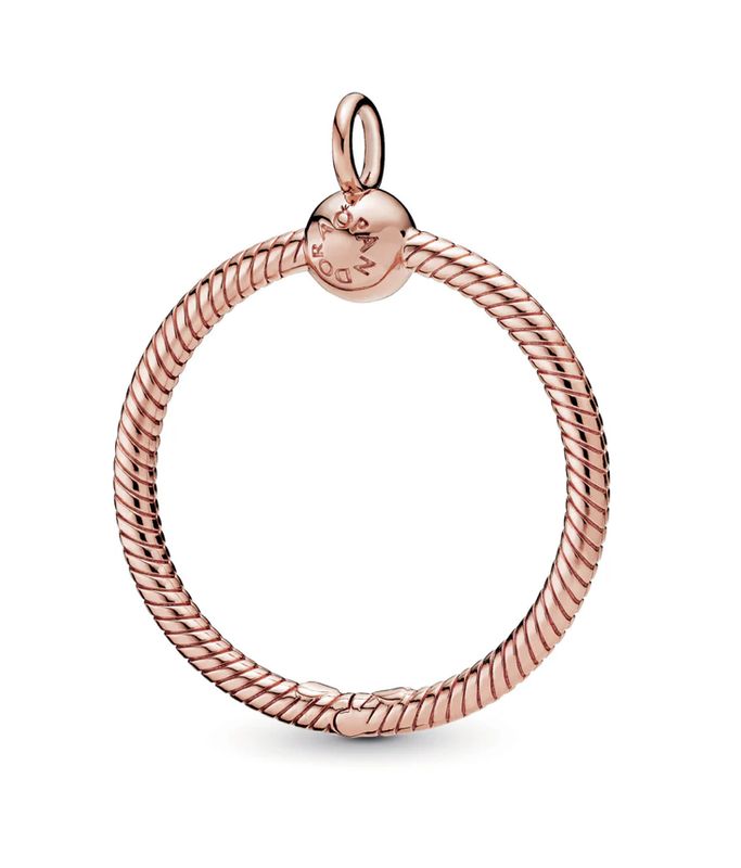 PANDORA™ Moments Medium Charm Holder Pendant Rose Gold